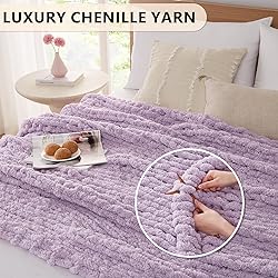 L'AGRATY Chunky Knit Blanket