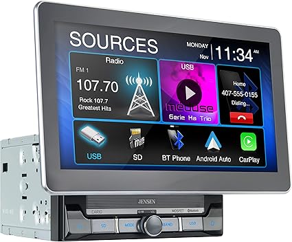 jensen head unit bluetooth