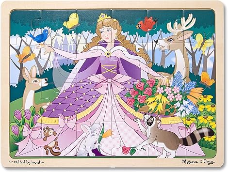 Melissa and Doug Woodland Princess Jigsaw (24 Piece)