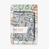 kwmobile Dust Cover for 55 inch TV Fabric Case Indoor Protector Light Grey view 7