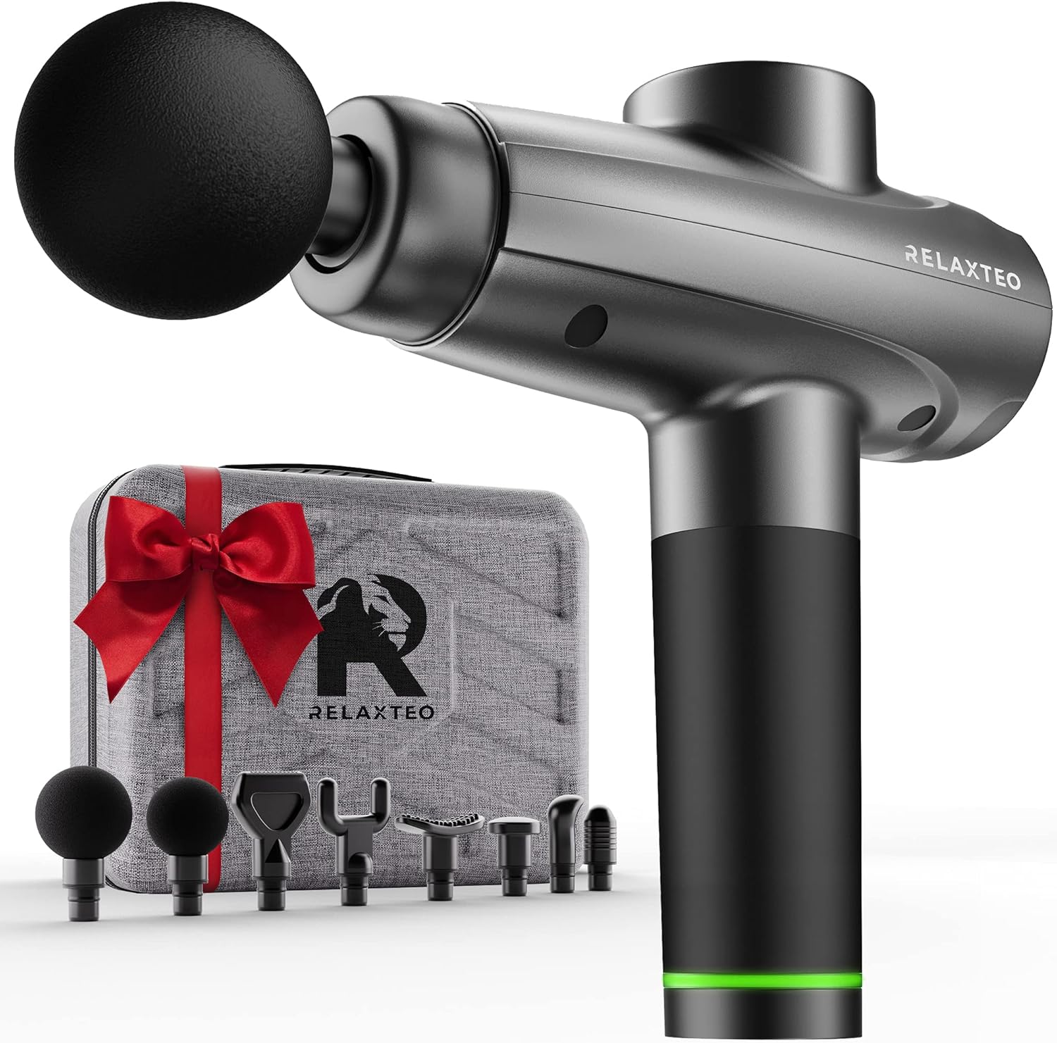 {New 2021} Percussion Muscle Massage Gun 100 W 2500 mAh Handheld Massage Gun Deep Tissue Power Massager for Athletes Training and Muscle Recovery Percussive Impact Massager Gun for Body Neck Back: Health & Personal Care