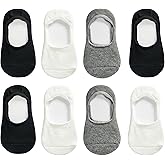 VWU Toddler Socks No Show Kids Baby Thin Cotton Socks Anti Slip Color Assorted 1-8T