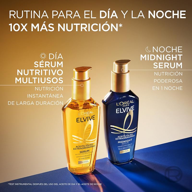 L'Oréal Paris Elvive Aceite Extraordinario Sérum Nutritivo Multiusos, 100ml
