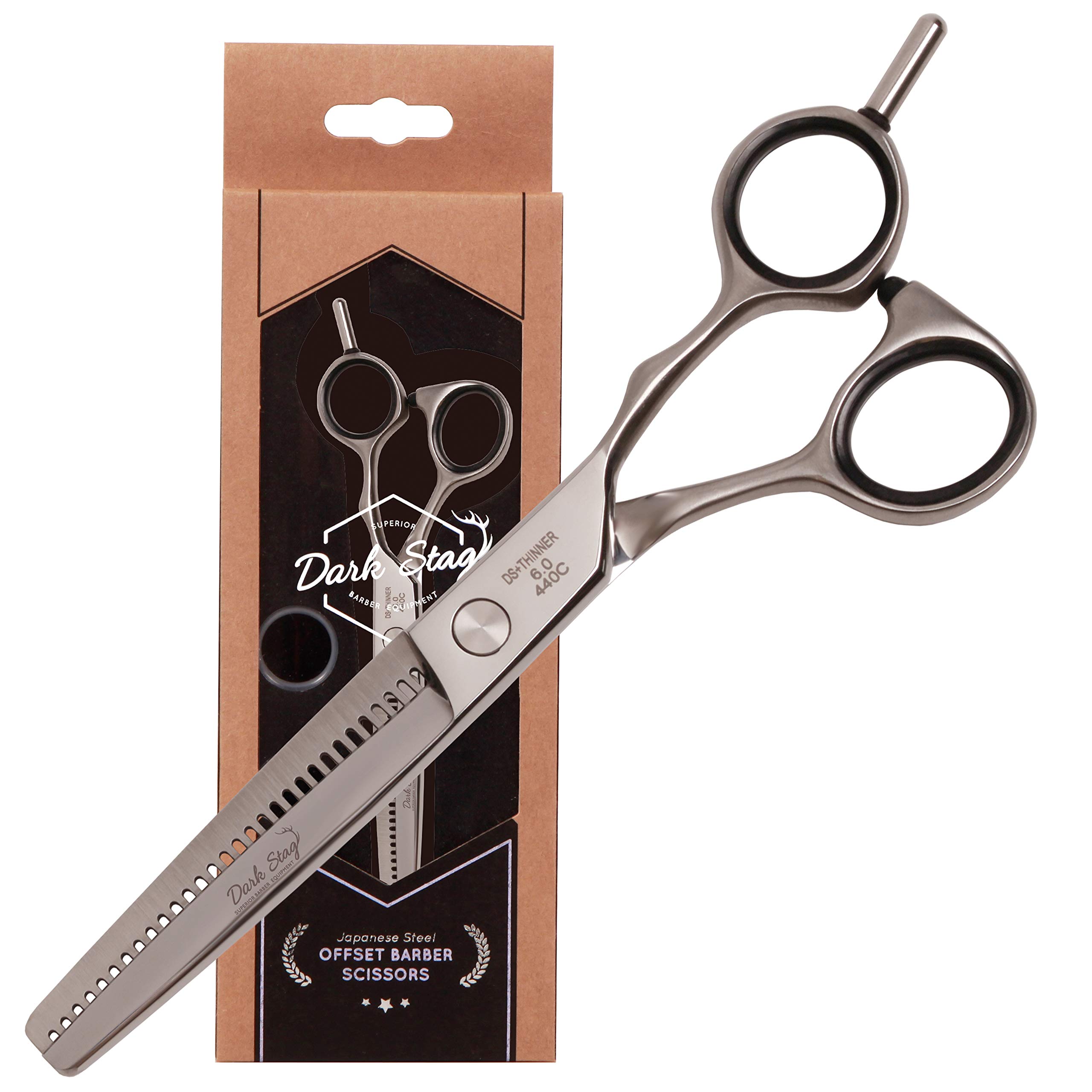DS+ 6 inch Barber Hair Styling Scissor Thinner - Professional Design for Blending & Thinner Techniques