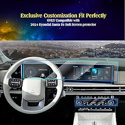 EUEKY 2PCS 2024 Hyundai Santa Fe Screen Protector