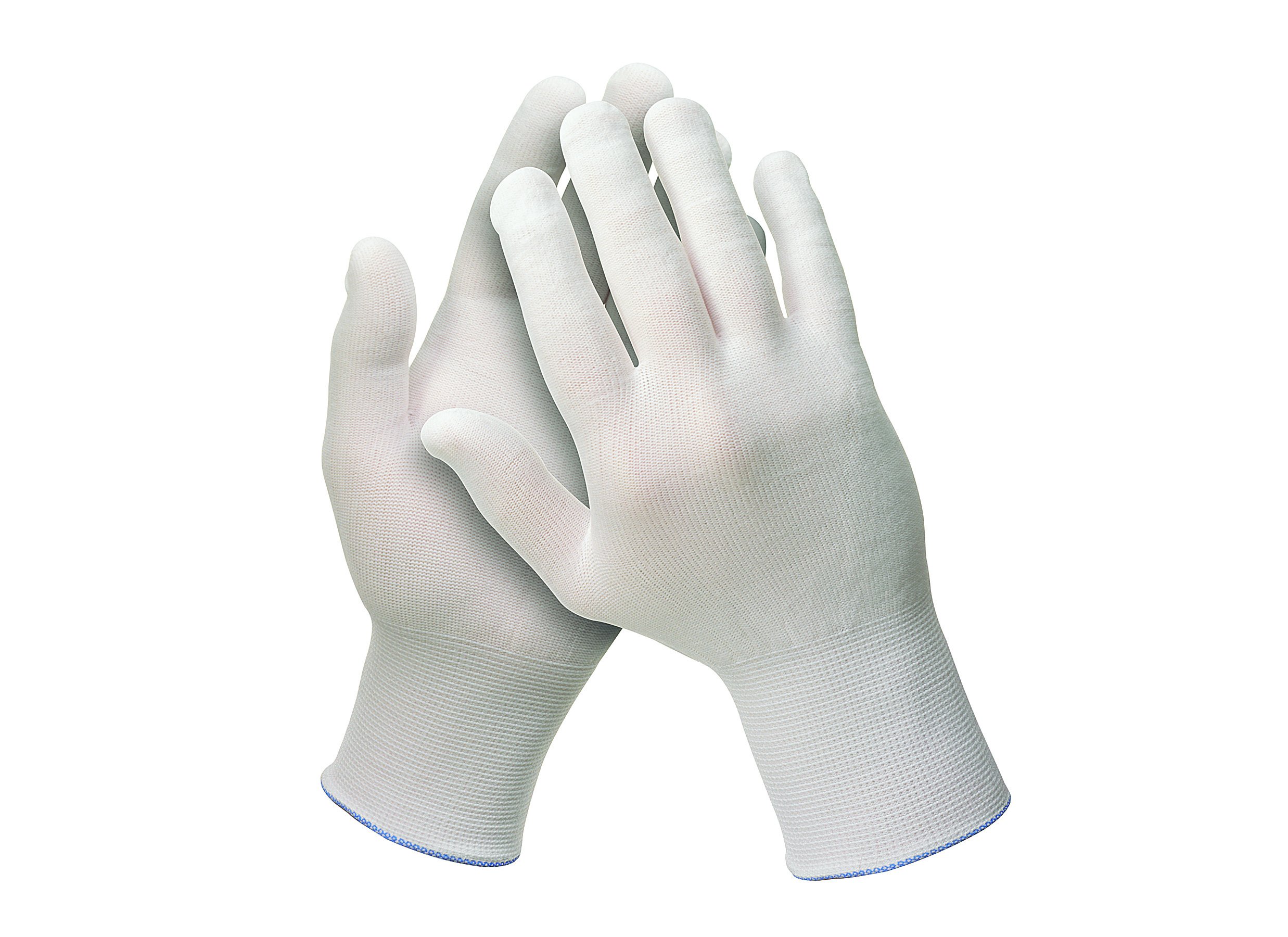 Kimberly Clark JACKSON SAFETY 38716 G35 Nylon Gloves, Ambidextrous Portable, 24 cm, White (Pack of 22)