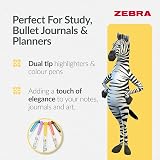 Zebra Pen MILDLINER Dual Tip Highlighters 5 Pack Assorted Colors view 6