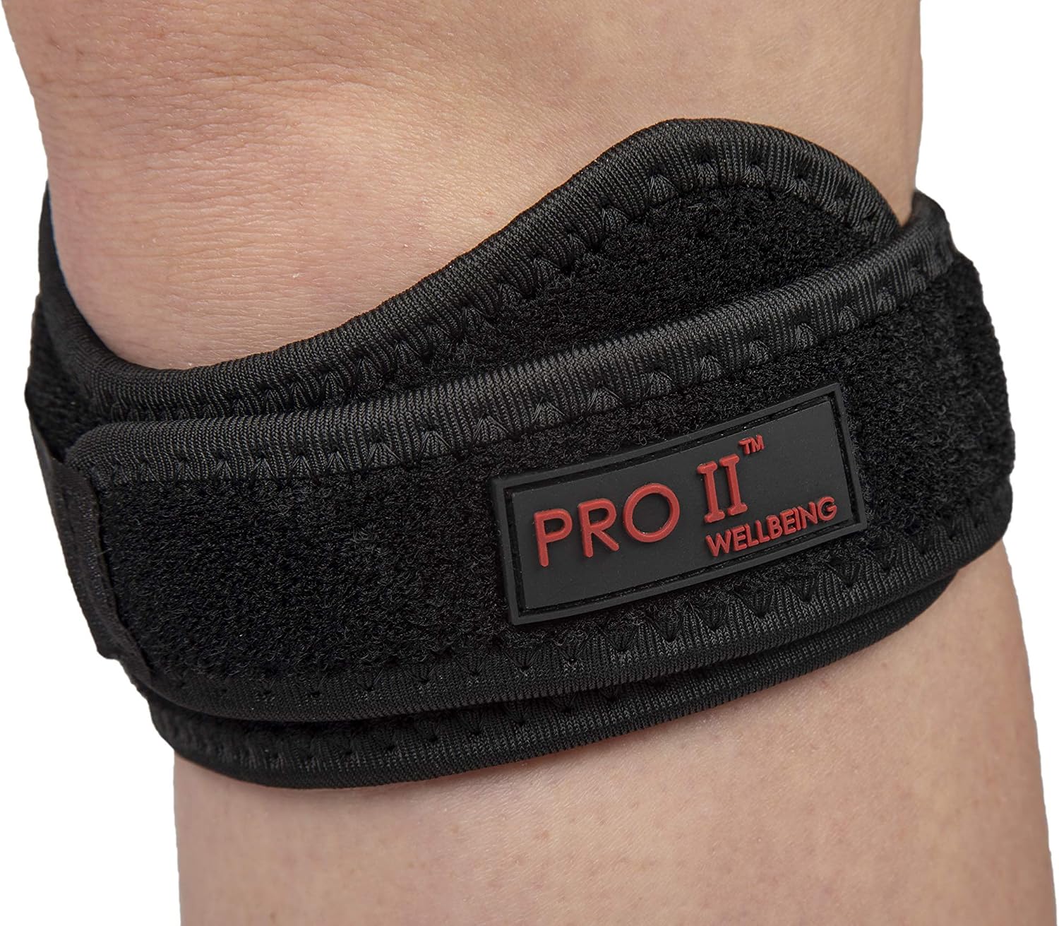 PRO 11 WELLBEING Patella Tendon Knee Support Brace For Sports And Arthritis, Black - Image 3