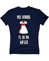 Artdiktat T-Shirt Mein Dirndl ist in der Wäsche: Amazon.de