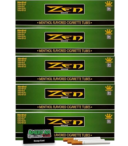 Amazon.com: Top Menthol RYO Cigarette Tubes - King Size
