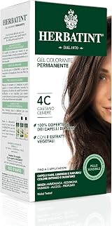 Herbatint Hair Dye 4C Ash Chestnut Permanent Herbal Colour Gel 150 ml