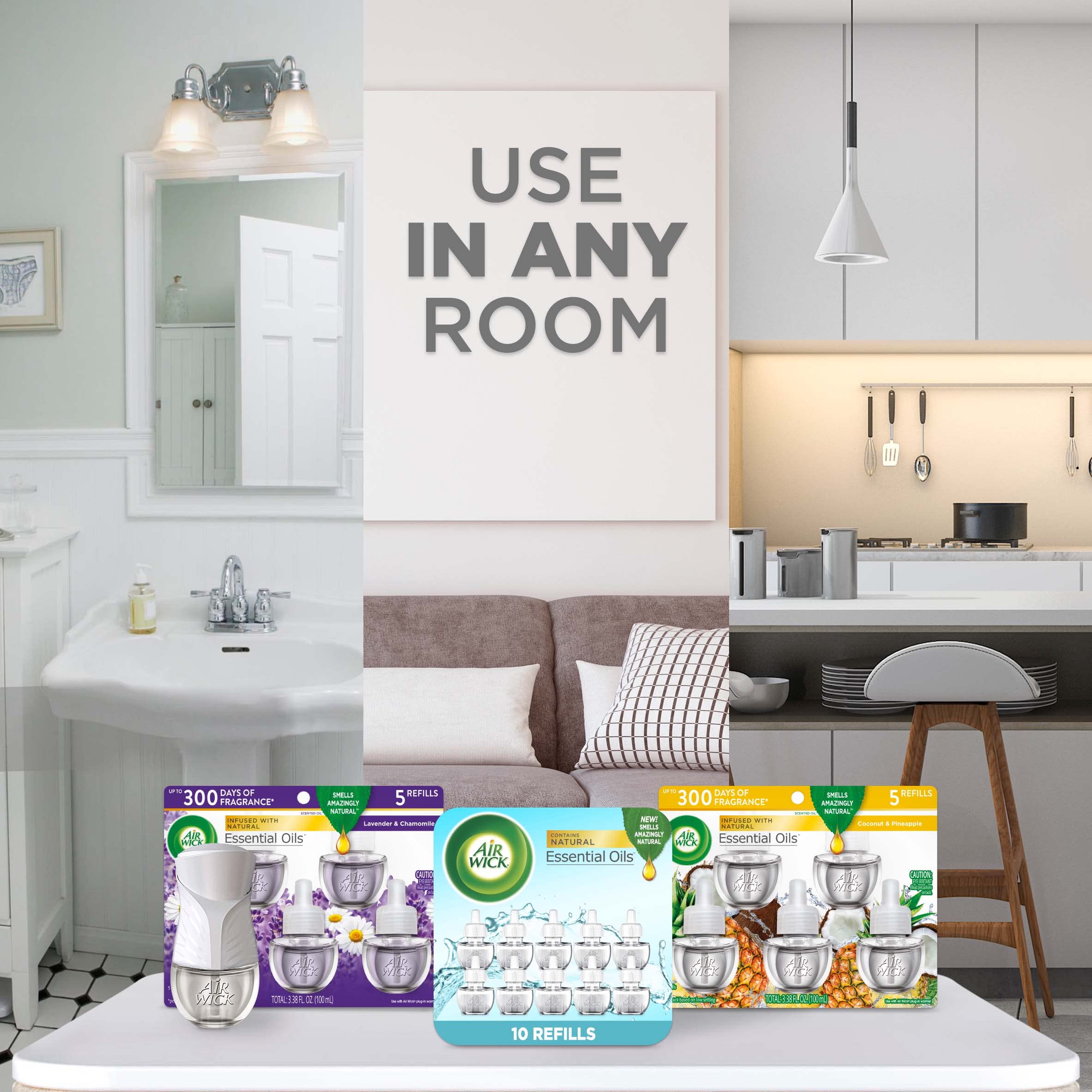 Air Wick Scented Oils 0+5 Fresh Watermelon & Berries