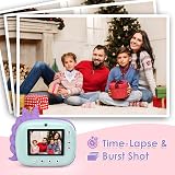 HiMont Kids Camera Instant Print Digital Camera 20MP 32G Green with No Ink view 3