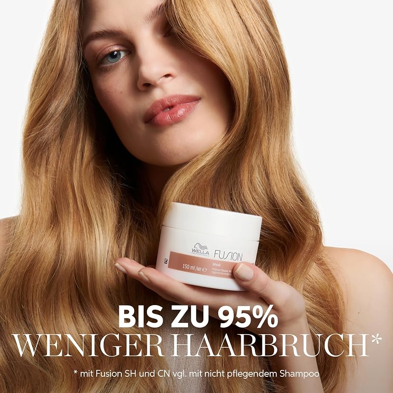 Fusion Intense Repair Mask – tiefenreparierende Haarmaske mit Aminosäuren – intensive Haarpflege für kaputtes Haar – glättende Haarkur gegen Haarbruch – 75 ml
