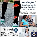 Kensington Compression Socks 18–21 mmHg Women Men Breathable Cotton view 2