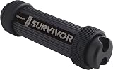 Corsair Flash Survivor Stealth 128GB USB 3.0 Rugged Waterproof Drive Black view 2