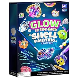 EPUMP Shell Painting Kit for Kids - Glow in The