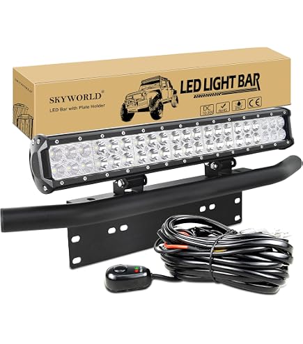LED Light Bar & License Plate Bracket Kit For Honda Element – TAOUS71
