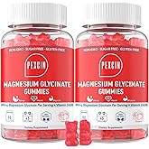 Magnesium Glycinate Gummies for Adults & Kids, 1000mg High Absorption Magnesium Complex Supplement, Sugar Free with Potassium