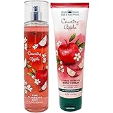 Bath Body Works Country Apple Bundle includes 1-Tube Country Apple Ultra Shea Body Cream, 8 oz + 1-Bottle Country Apple Fine Fragrance Mist, 8 oz