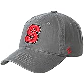 NCAA North Carolina State Wolfpack Mens Adjustable Scholarship Hat Charcoal, North Carolina State Wolfpack Charcoal, Adjustable, One size