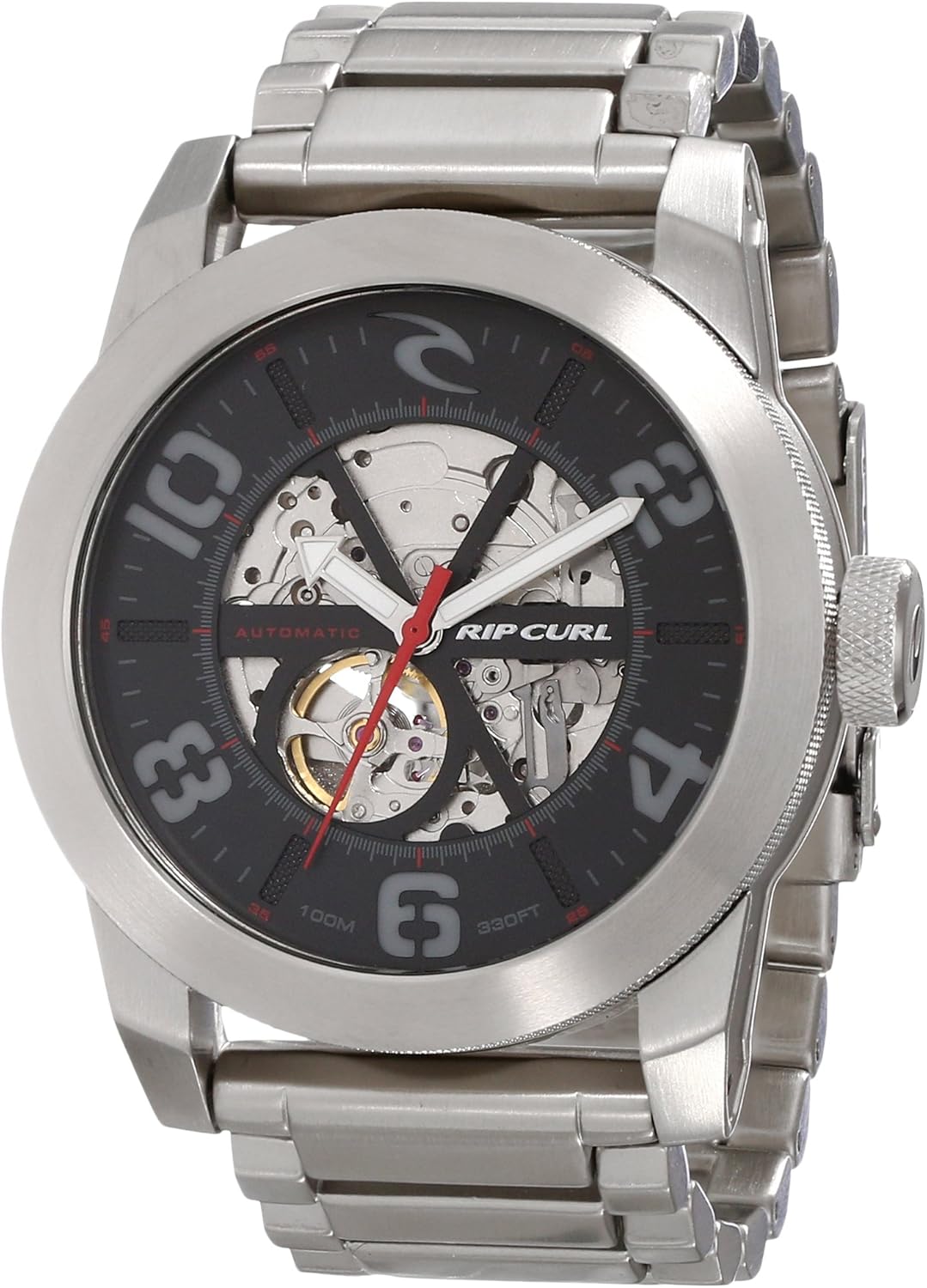 Rip Curl Men's A2572-BLK Analog Automatic Movement Watch: Amazon.ca ...