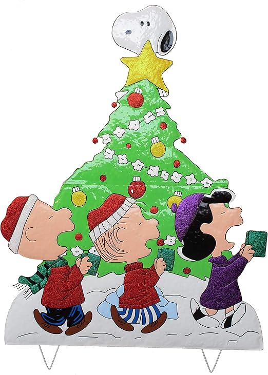 Immagini Natale Linus.Peanuts Worldwide Gardens2you Decorazione Natalizia A Forma Di Arachidi In Metallo Motivo Charlie Brown Snoopy Linus E Lucy Amazon It Giardino E Giardinaggio