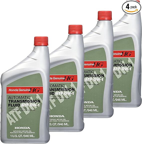 Amazon Com Honda Fba 08200 9008 08200 9008 Automatic Transmission Fluid 4 Pack 1 Us Qt 946 Ml Automotive