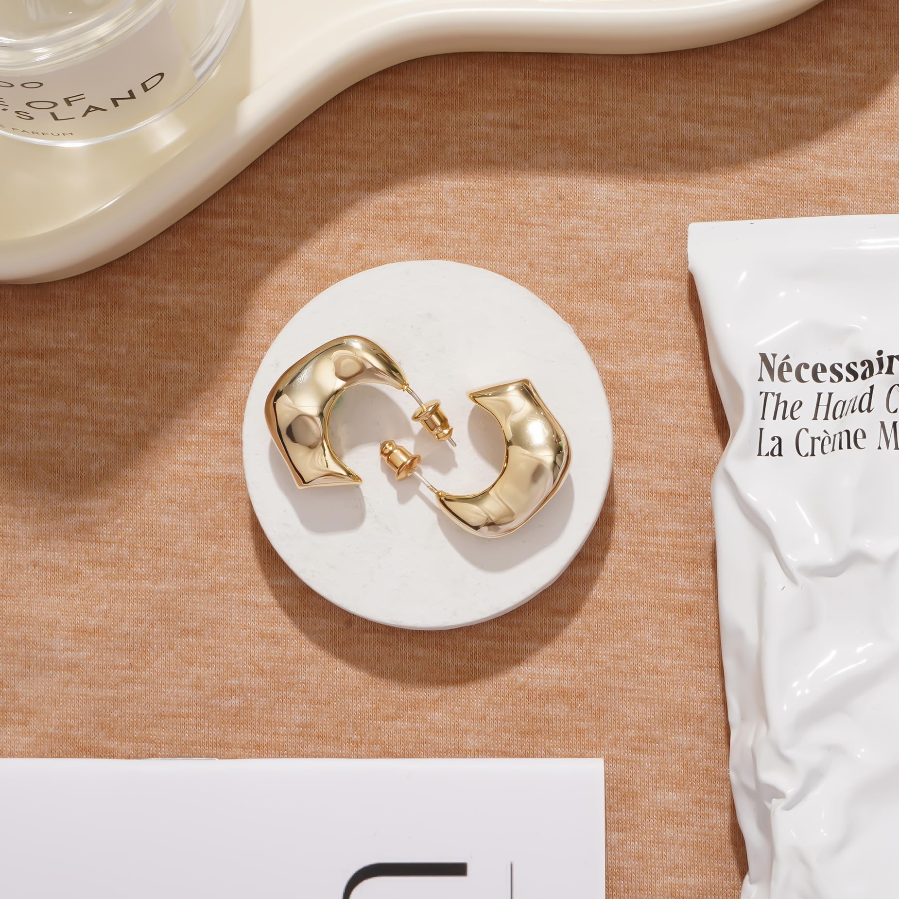 Chunky Gold Earrings