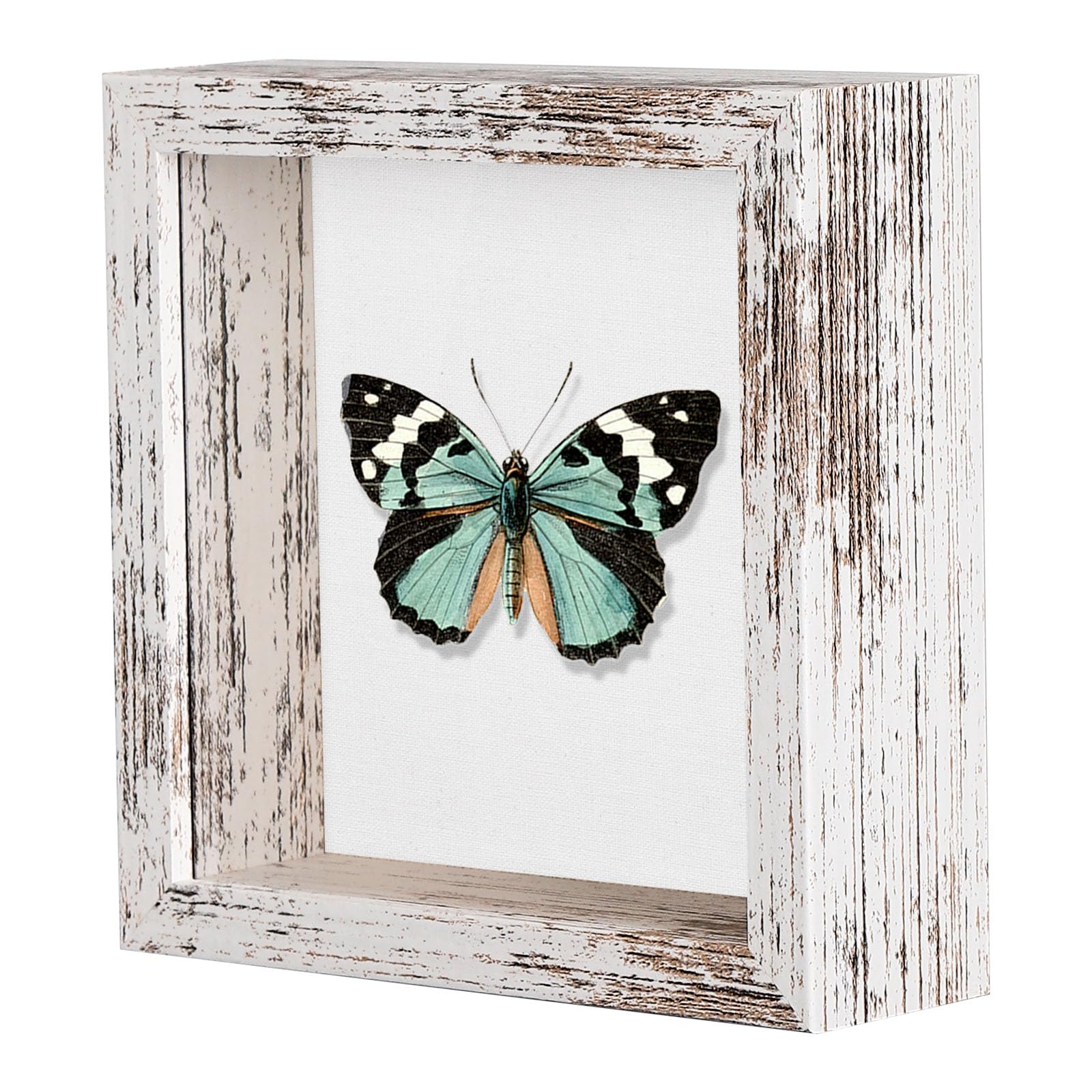Califortree 5x5 Small Shadow Box Picture Frame with