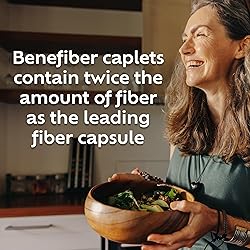 Benefiber Prebiotic Fiber Supplement Caplets, 84