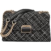 KARL LAGERFELD Paris Women's Liana Shoulder Bag with Chain Straps