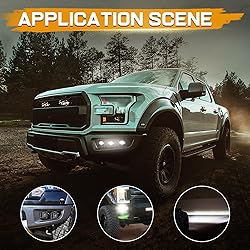 Niking Auto 2Pcs 3 Inch SAE LED Fog Light Pods Off