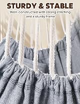 Chihee Hammock Chair 2 Seat Cushions Included Strong Webbing Straps Hooks view 3