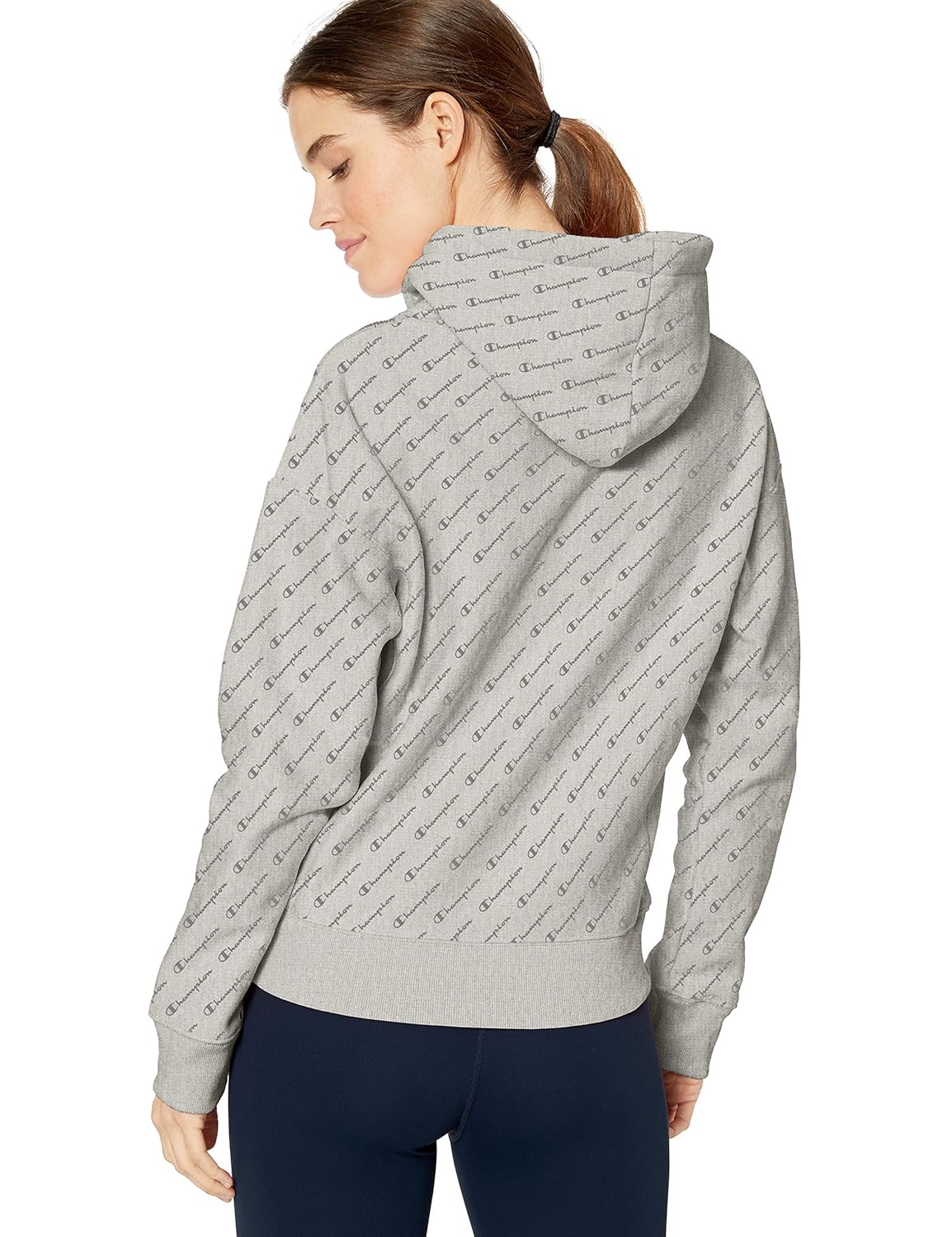 Champion LIFE Womens Printed Reverse Weave Pullover Hood