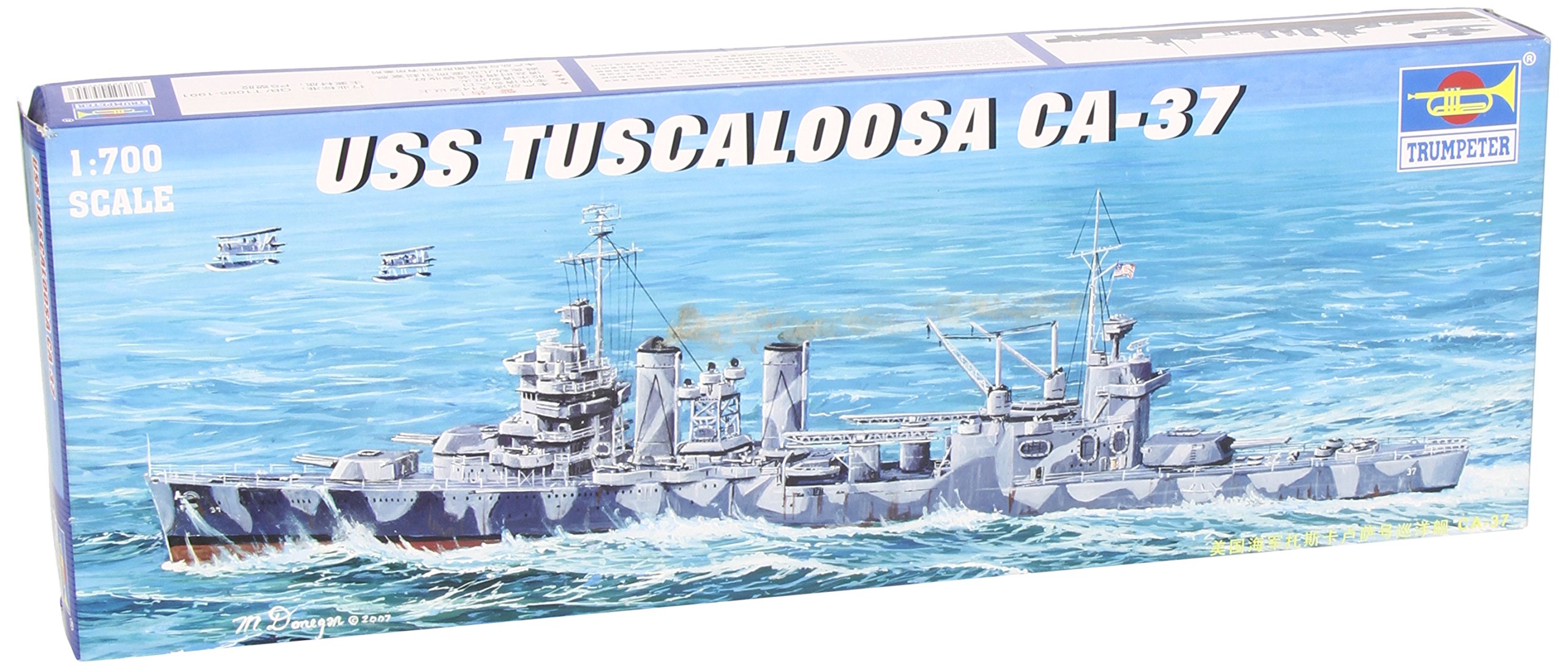Trumpeter 1:700 - USS Tuscaloosa CA-37