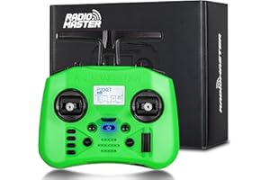 Radiomaster Pocket ELRS Remote Controller Portable Hall Gimbal EdgeTX Transmitter with LED Light for FPV Drone/RC Helicopter&