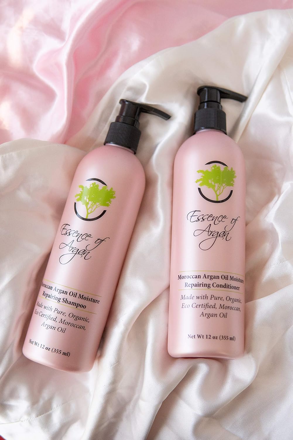 Essence of Argan Renewing Hair Care Products with 100% Pure Moroccan Organic Argan Oil, Volumizes - Image 4