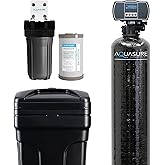 Aquasure Harmony Series 50,000 Grains Whole House Water Softener with High Performance Automatic Digital Metered Control Head with Pre-Filter