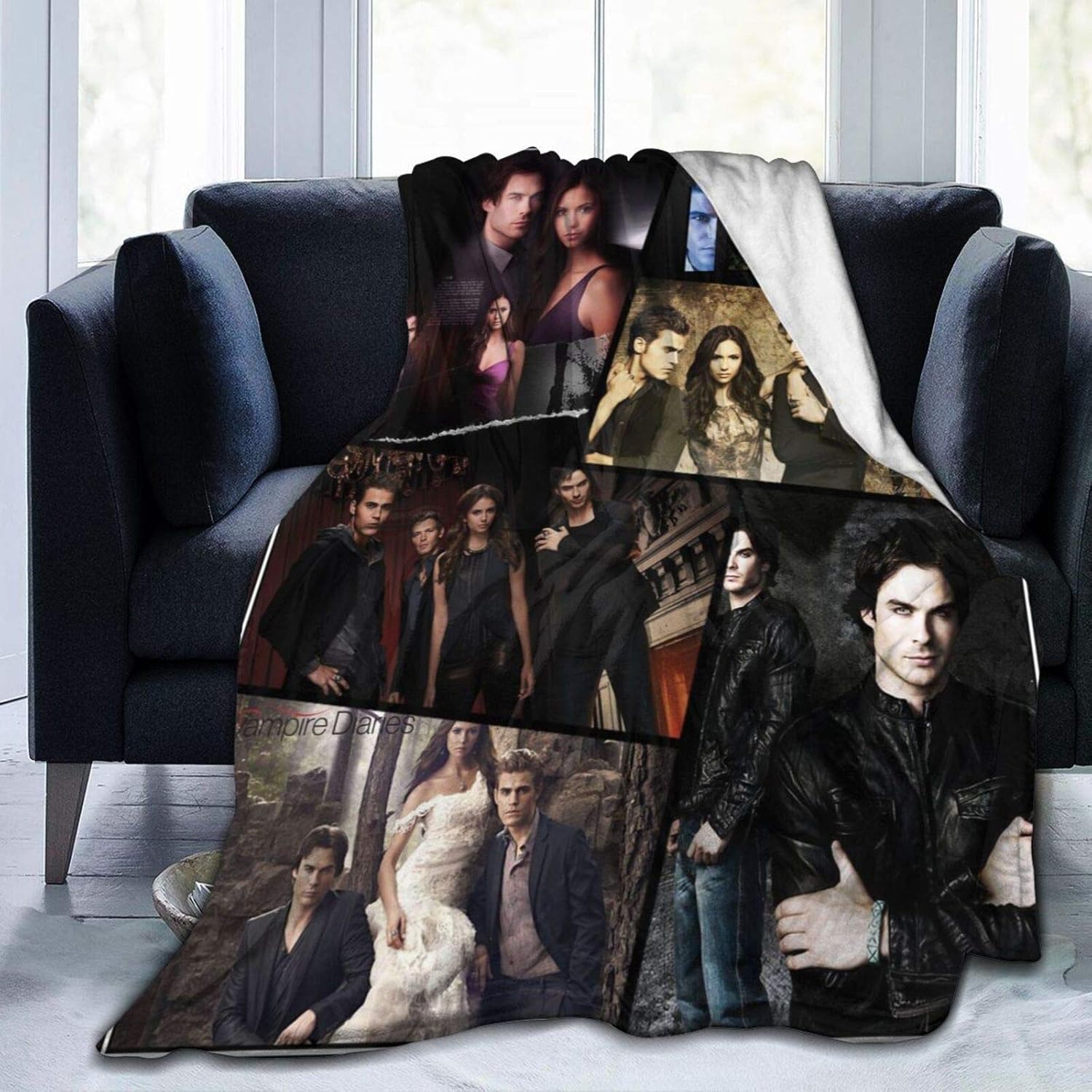 VARUN Soft Cozy Warm The Vampire Diaries Blankets 50"x40