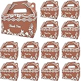 RVEAFA 24 Pack Platos De Barro Mexicanos Party Favor Small Boxes Cielito Lindo Baby Shower Decoration Treat Boxes for Snacks Candy Cookie Cake Toys Boxe for Wedding Birthday Party Favors