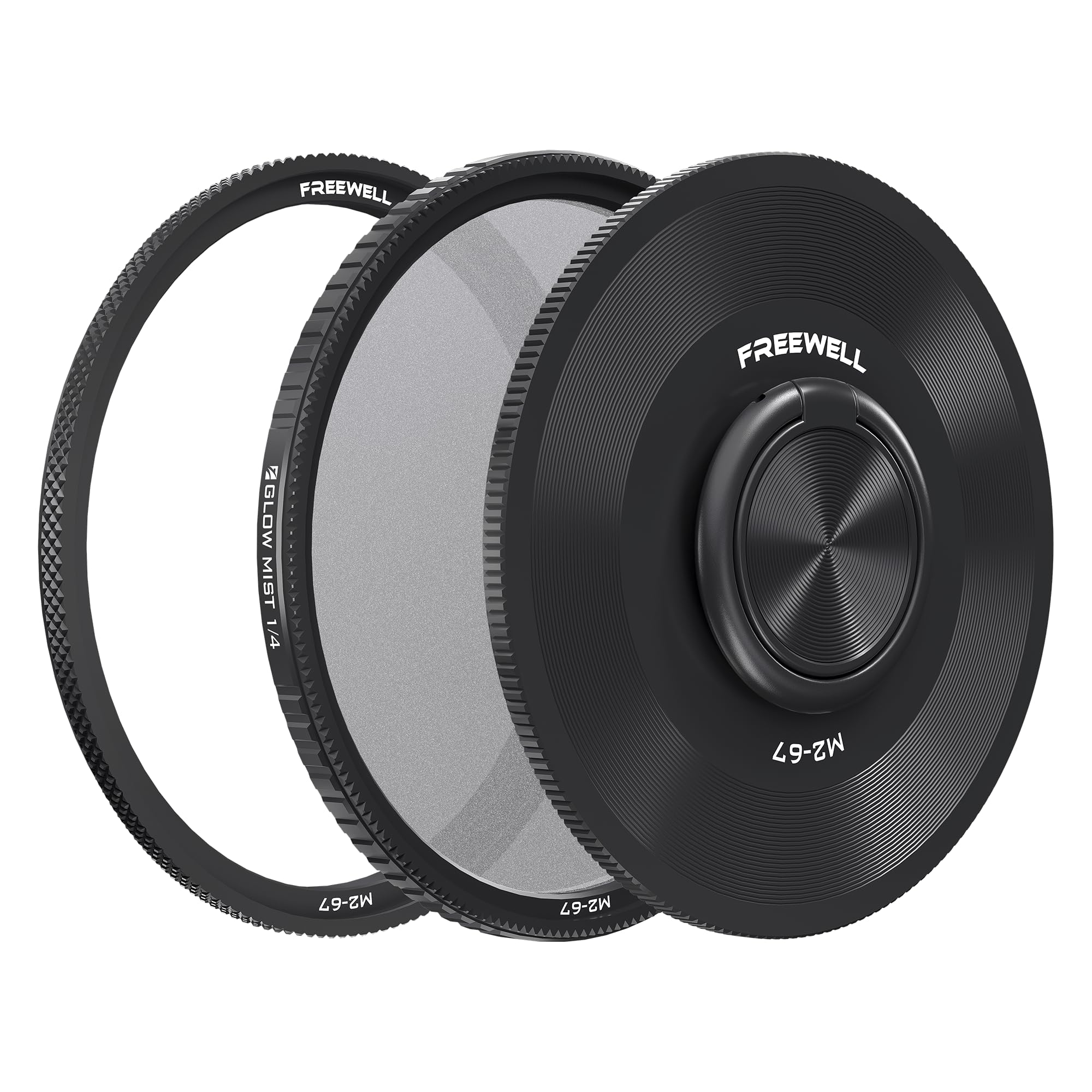 Freewell 67 mm Glow Mist 1/4 camera filter, compatible with M2 series