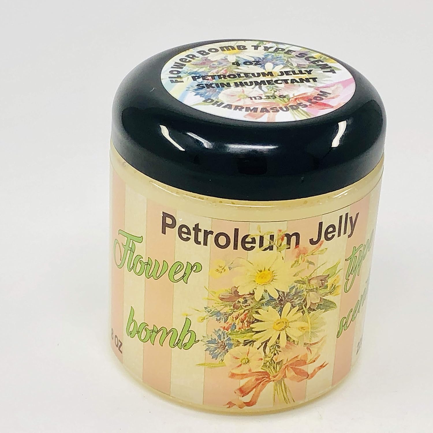  Petroleum Jelly Flower Bomb Type Scent 8 Oz Jar