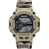 Armitron Sport Men's Digital Chronograph Resin Strap Watch, 40/8353