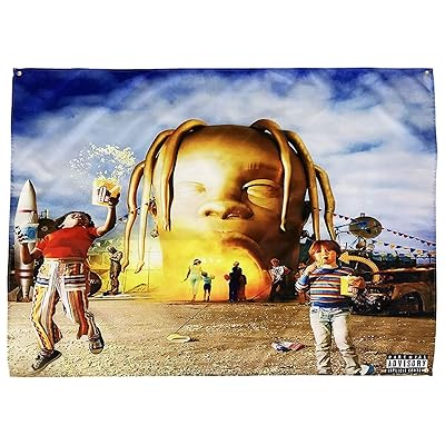 Dorm Decor Travis Scott Tapestry Amazon WYFGL Travis Scott