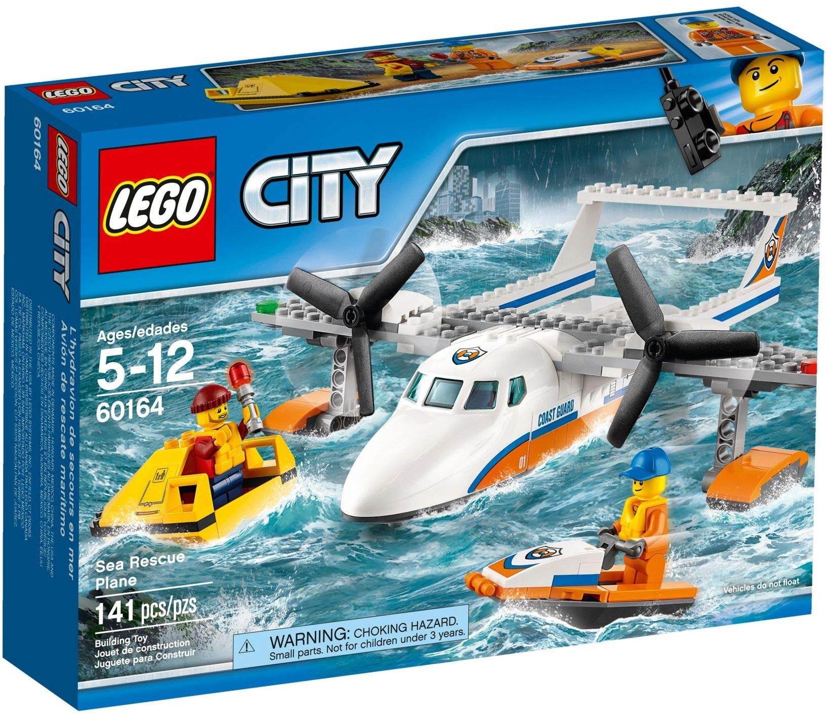 LEGO UK 60164 "Sea Rescue Plane Construction Toy