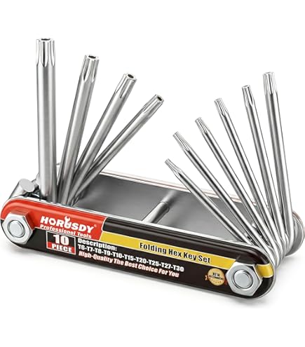 Proto Stanley J4969 Metric T-Handle Hex Key Set, 6-Piece