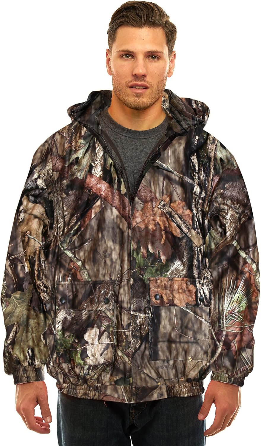 insulated camo hoodie