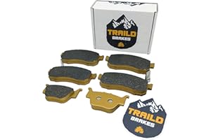 Traild Ceramic Brake Pads for Honda Pioneer 700/500/520 2014-2025 Front & Rear Full Vehicle Set