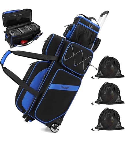 Amazon.com : 900 Global 3 Ball Airline Tote Roller Bowling